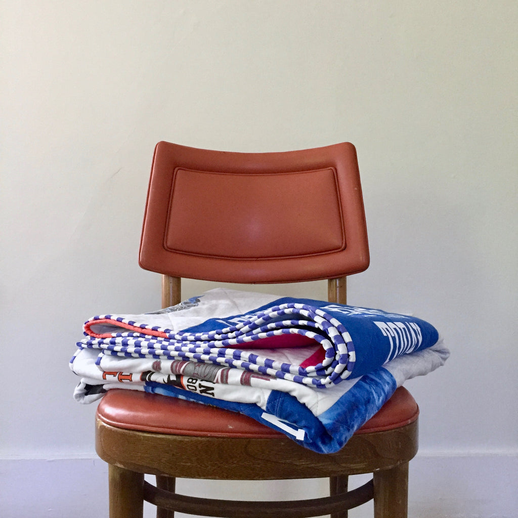 a running t-shirt quilt