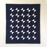 Amish Hourglass Baby Quilt by Salty Oat