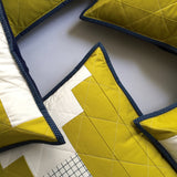 Courthouse Step Throw Pillows by Salty Oat