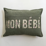 Mon Bébé Rectangular Throw Pillow