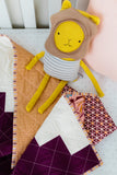 Oversized Log Cabin Baby Quilt