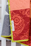 Plus-Sign Flying Geese Baby Quilt
