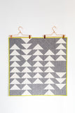 Plus-Sign Flying Geese Baby Quilt