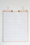 Whole-Cloth Windowpane Baby Quilt