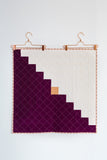 Oversized Log Cabin Baby Quilt