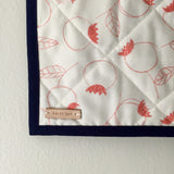 Chambray + Muslin Log Cabin Wall Quilt