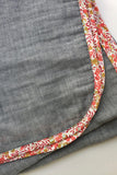 Liberty of London + Indigo Double Gauze Swaddle Blanket