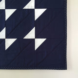 Amish Hourglass Baby Quilt by Salty Oat