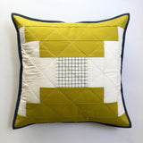 Courthouse Step Throw Pillow by Salty Oat