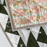 Cotton & Flax Flying Geese Mini Quilt
